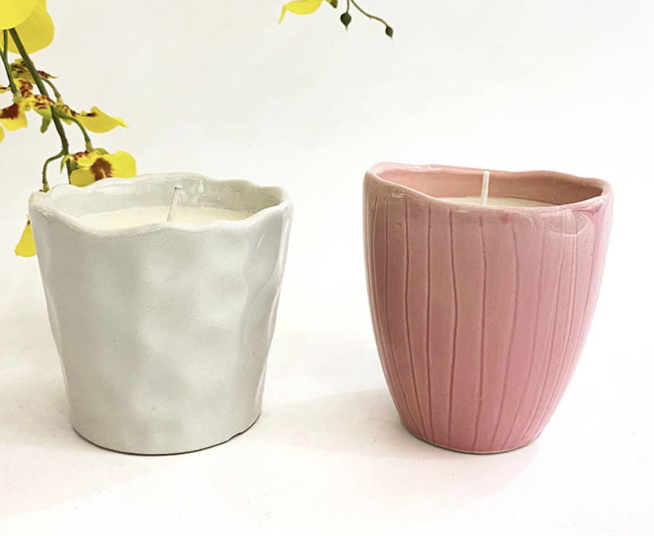Ceramic catalog cover